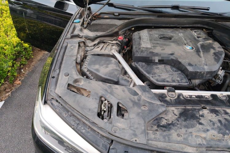 Used BMW 5 Series 2020 530Li Leading Edition Luxury Package Engine Bay Right
