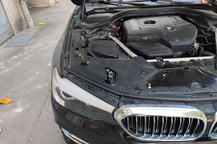 Used BMW 5 Series 2020 525Li Luxury Package Engine Bay Right