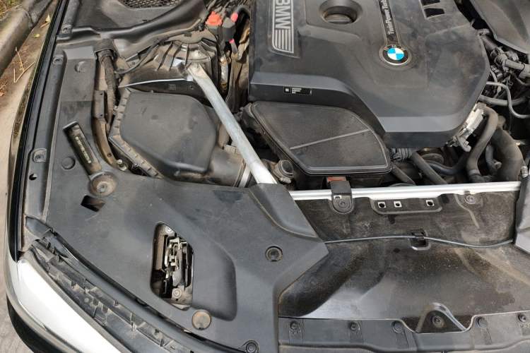 Used BMW 5 Series 2020 525Li Luxury Package Engine Bay Right