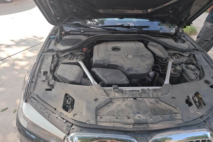 Used BMW 5 Series 2020 525Li Luxury Package Engine Bay Right