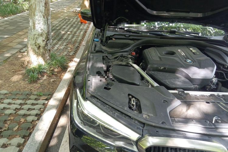 Used BMW 5 Series 2020 525Li M Sport Package Engine Bay Right