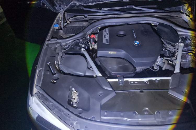 Used BMW 5 Series 2020 525Li Luxury Package Engine Bay Right