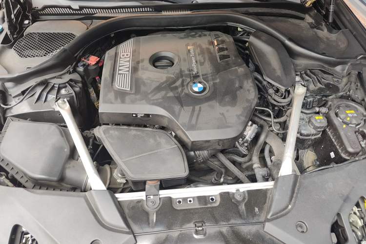 Used BMW 5 Series 2020 530Li Leading Edition Luxury Package Engine Bay