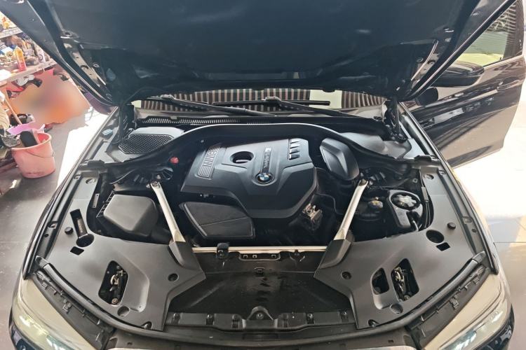 Used BMW 5 Series 2020 530Li Leading Model M Sport Package Engine Bay