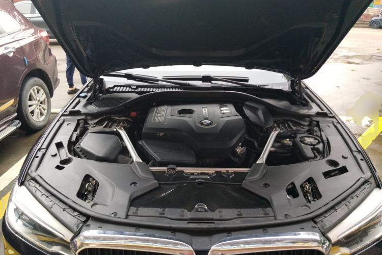 Used BMW 5 Series 2020 530Li Leading Model M Sport Package Engine Bay
