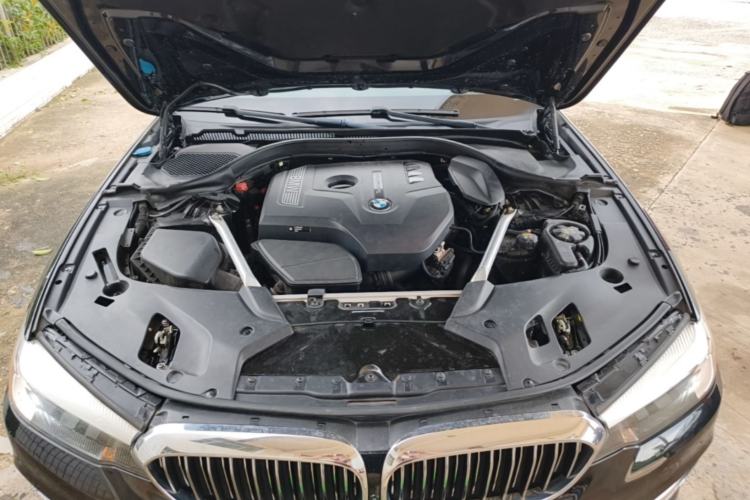 Used BMW 5 Series 2020 525Li Luxury Package Engine Bay