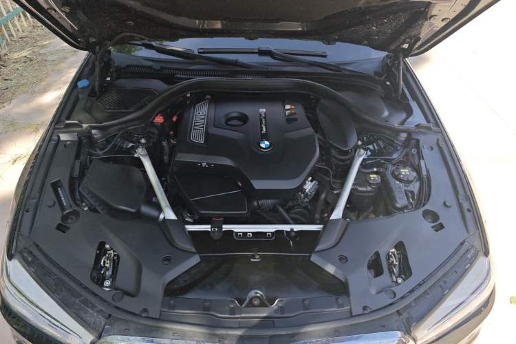Used BMW 5 Series 2020 530Li Leading Model M Sport Package Engine Bay