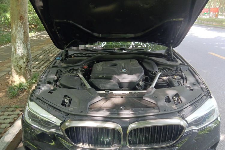 Used BMW 5 Series 2020 525Li M Sport Package Engine Bay