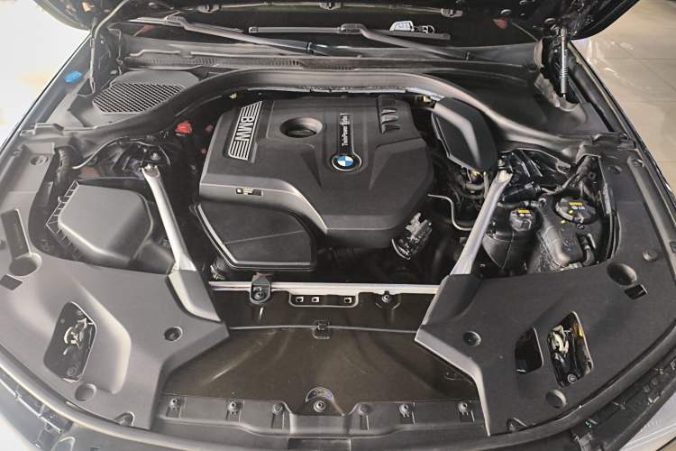 Used BMW 5 Series 2020 525Li M Sport Package Engine Bay