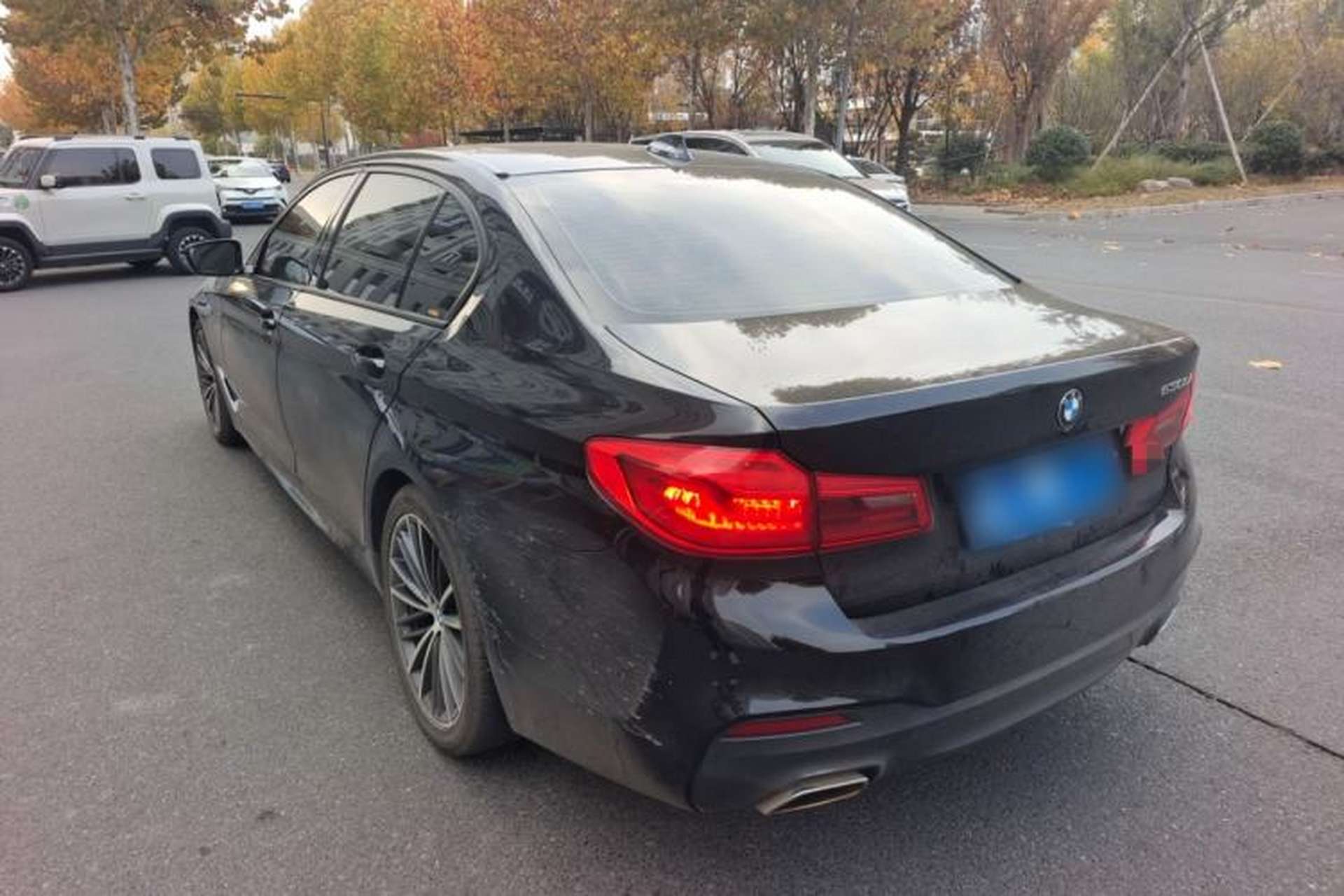 Used BMW 5 Series 2020 530Li Luxury Edition M Sport Package Exterior 3