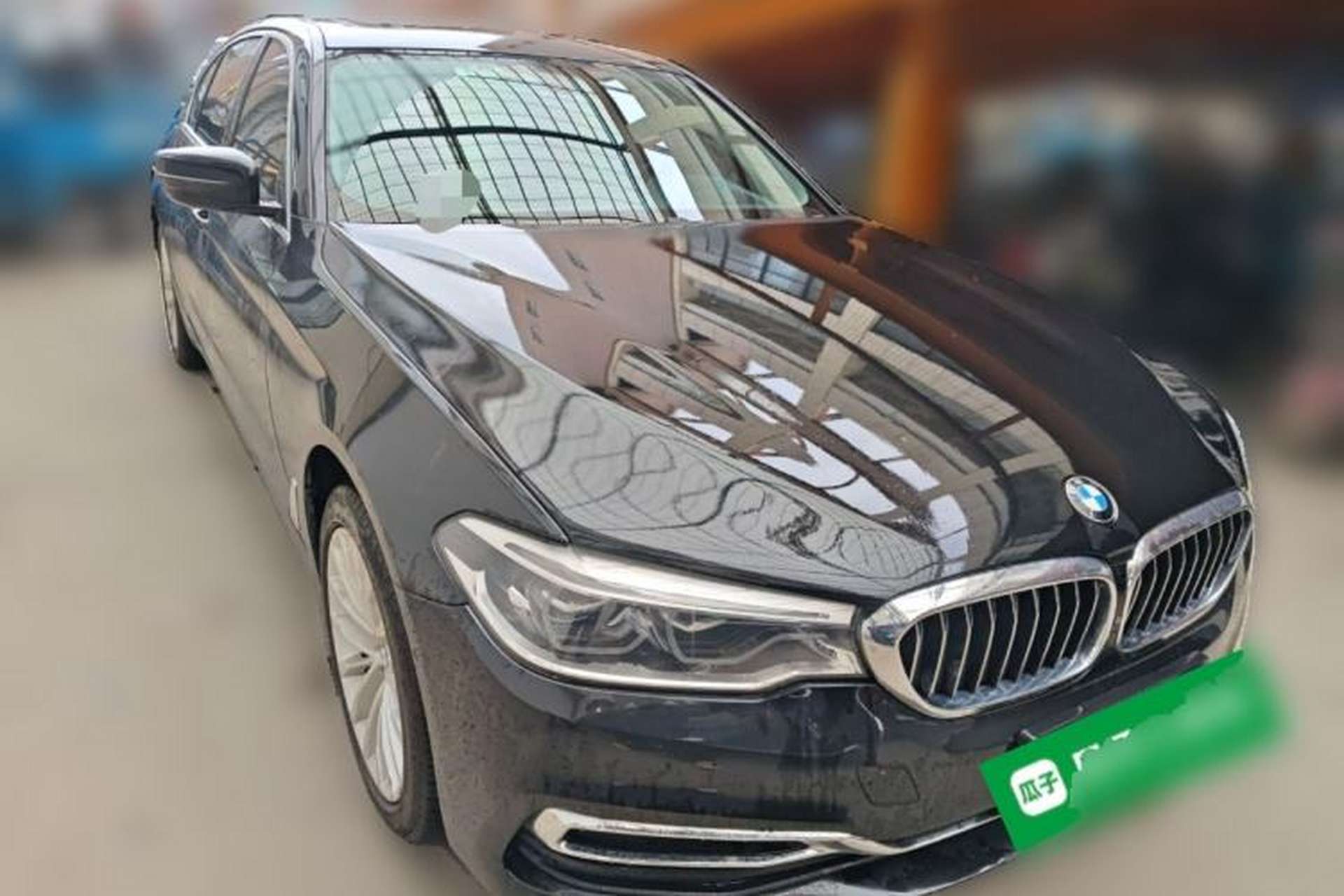 Used BMW 5 Series 2020 530Li Luxury Edition Premium Package Front Right 45 Deg