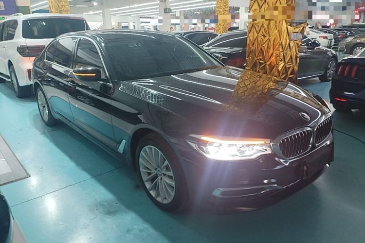 Used BMW 5 Series 2020 530Li Luxury Edition Premium Package Front Right 45 Deg