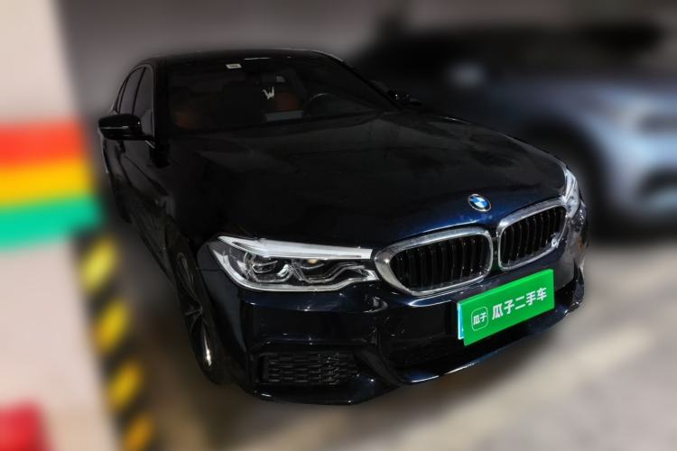 Used BMW 5 Series 2020 530Li Luxury Edition M Sport Package Front Right 45 Deg