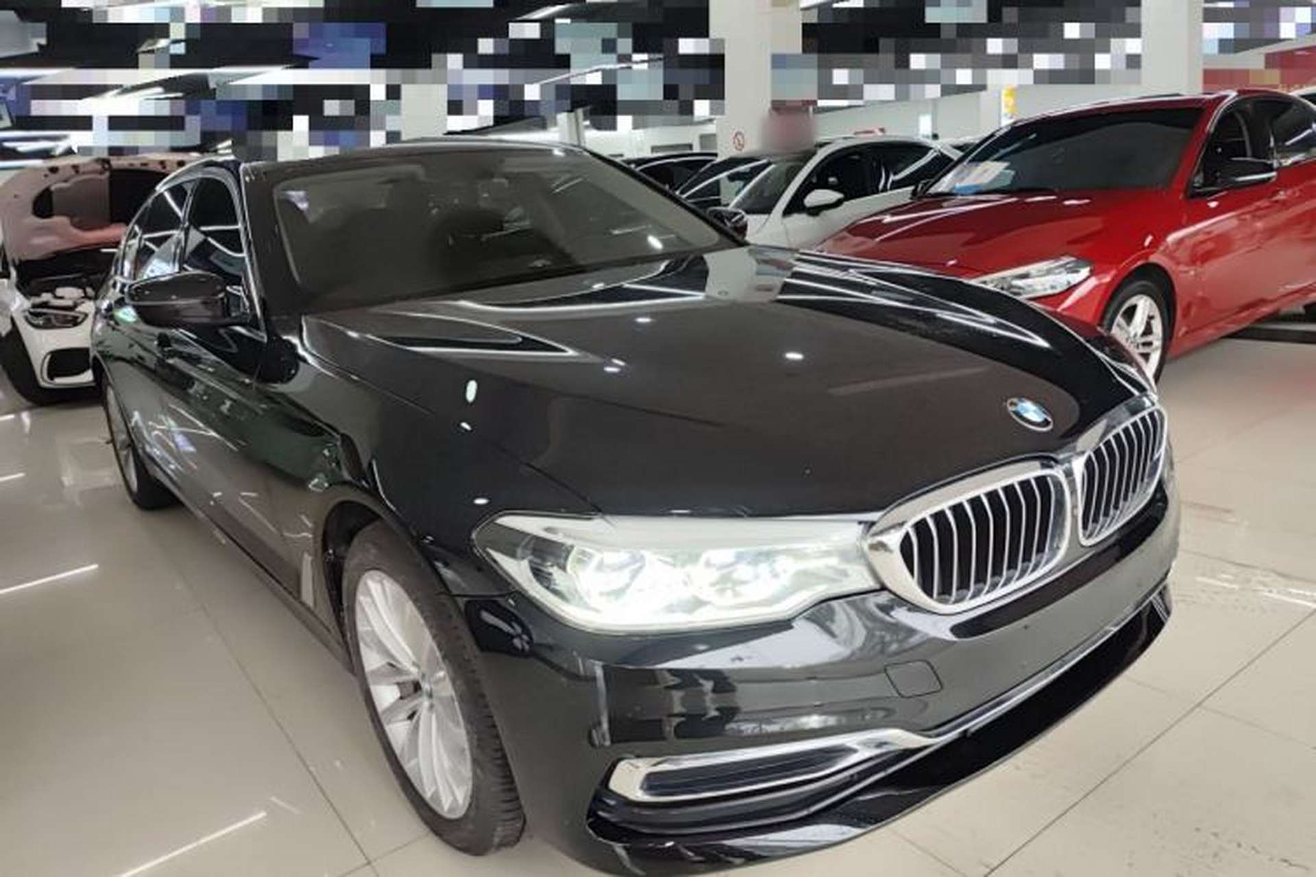 Used BMW 5 Series 2020 530Li Luxury Edition Premium Package Front Right 45 Deg