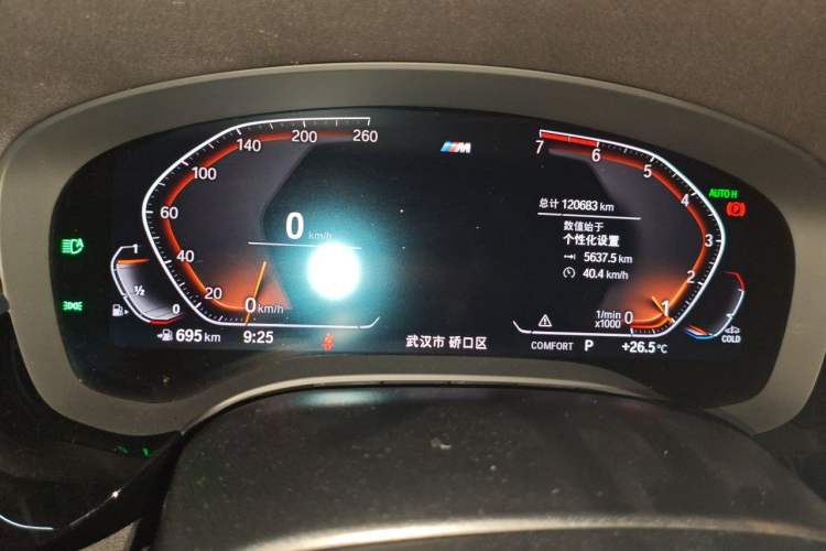 Used BMW 5 Series 2020 530Li Leading Model M Sport Package Instrument Cluster