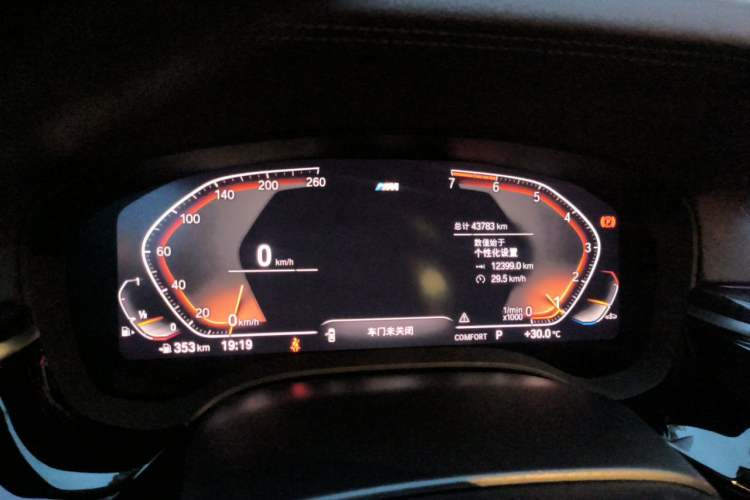 Used BMW 5 Series 2020 525Li M Sport Package Instrument Cluster