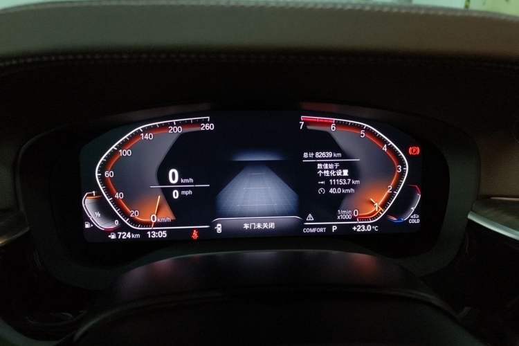 Used BMW 5 Series 2020 530Li Leading Edition Luxury Package Instrument Cluster