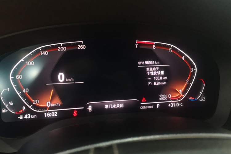 Used BMW 5 Series 2020 530Li Luxury Edition Premium Package Instrument Cluster