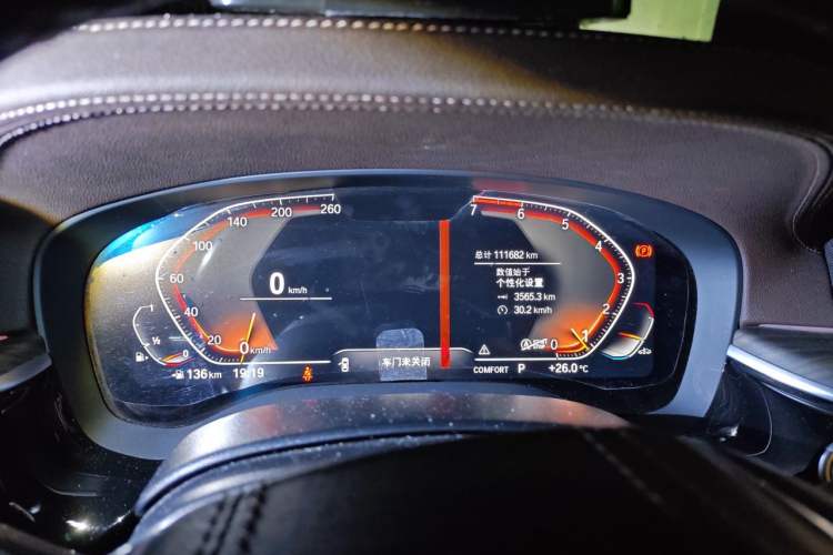 Used BMW 5 Series 2020 530Li Leading Edition Luxury Package Instrument Cluster