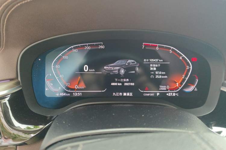 Used BMW 5 Series 2020 530Li Leading Edition Luxury Package Instrument Cluster