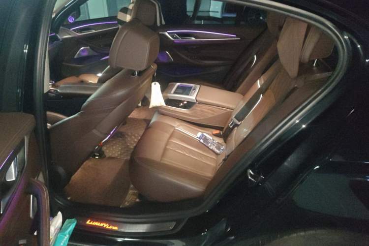 Used BMW 5 Series 2020 530Li Luxury Edition Premium Package Left Rear Seat