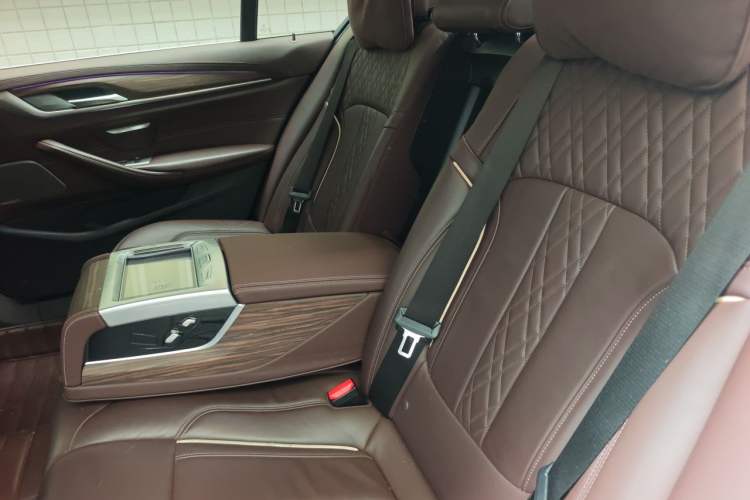 Used BMW 5 Series 2020 530Li Luxury Edition Premium Package Left Rear Seat