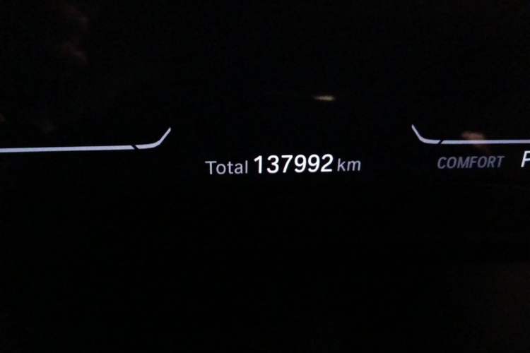 Used BMW 5 Series 2020 525Li M Sport Package Odometer Close Up