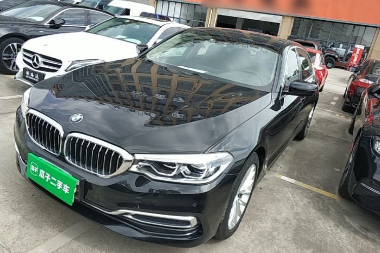 Used BMW 5 Series 2020 530Li Leading Edition Luxury Package Guazi used car, China used car export, Used car for sale, Used cars, Cheapest cars for sale