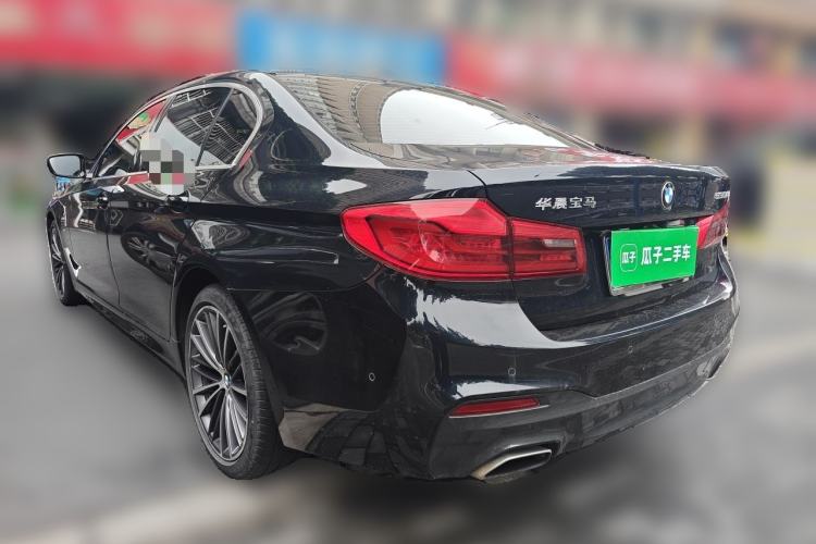Used BMW 5 Series 2020 530Li Leading Model M Sport Package Rear Left 45 Deg