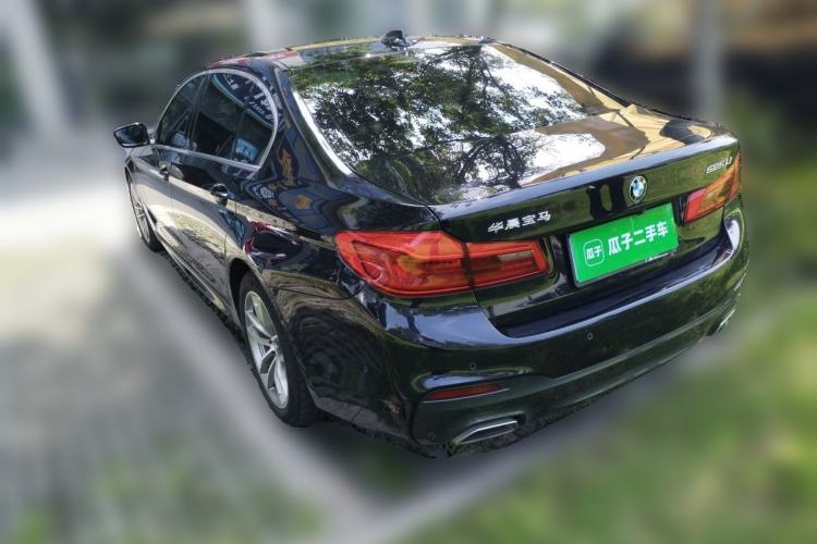 Used BMW 5 Series 2020 525Li M Sport Package Rear Left 45 Deg