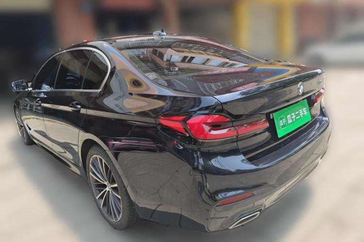 Used BMW 5 Series 2020 530Li Leading Model M Sport Package Rear Left 45 Deg