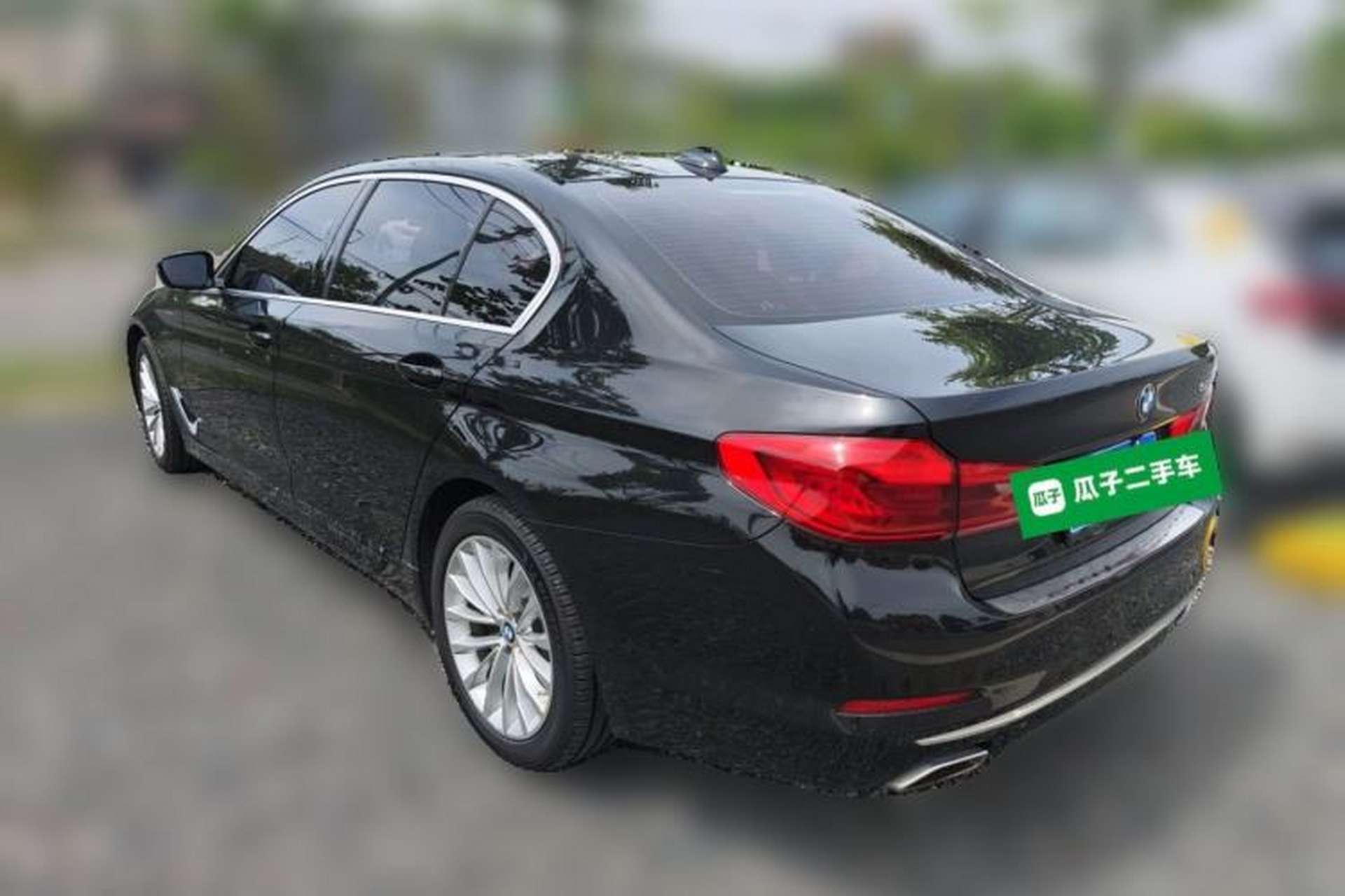 Used BMW 5 Series 2020 525Li Luxury Package Rear Left 45 Deg