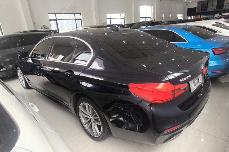 Used BMW 5 Series 2020 525Li M Sport Package Rear Left 45 Deg