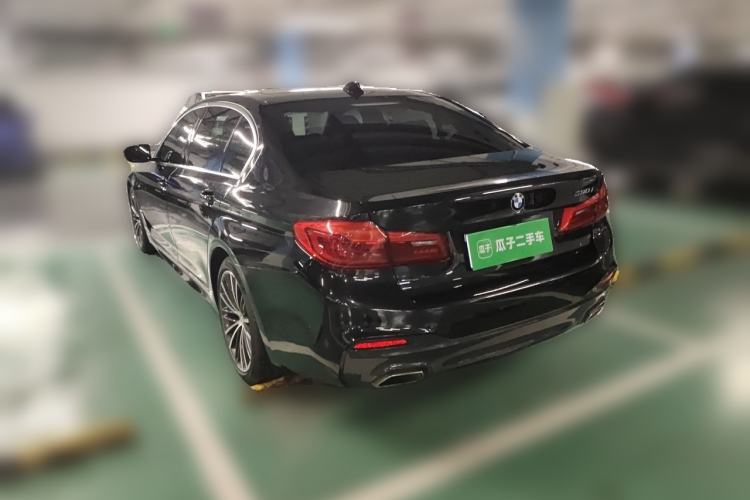 Used BMW 5 Series 2020 530Li Luxury Edition M Sport Package Rear Left 45 Deg