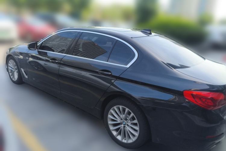 Used BMW 5 Series 2020 530Li Leading Edition Luxury Package Rear Left 45 Deg