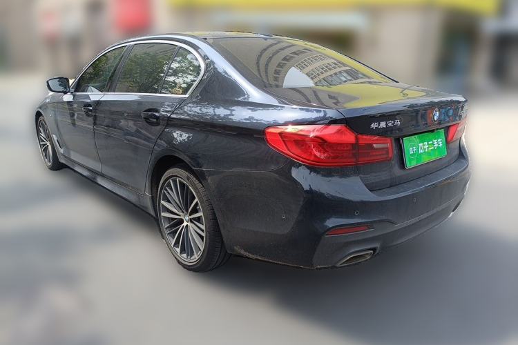 Used BMW 5 Series 2020 530Li Leading Model M Sport Package Rear Left 45 Deg