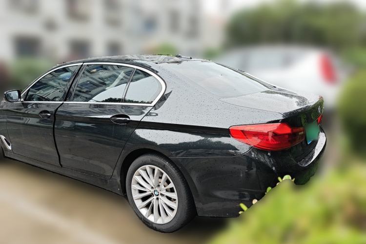 Used BMW 5 Series 2020 525Li Luxury Package Rear Left 45 Deg