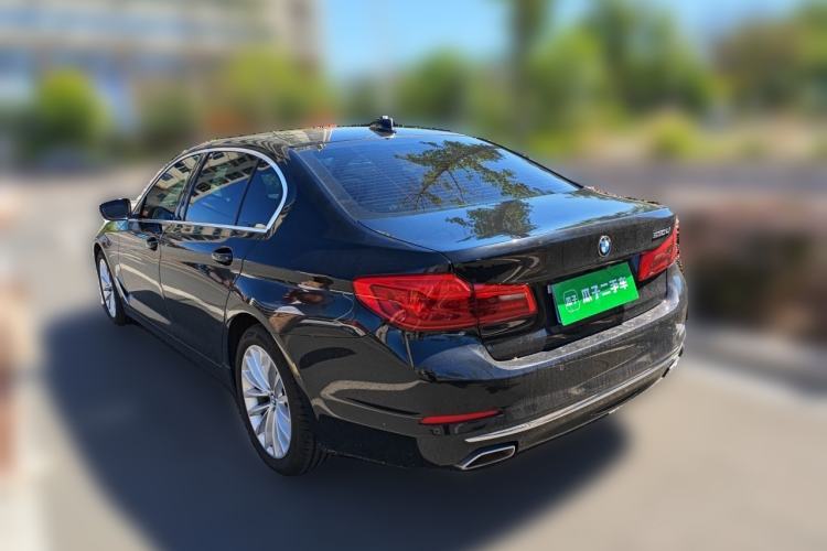 Used BMW 5 Series 2020 530Li Leading Edition Luxury Package Rear Left 45 Deg
