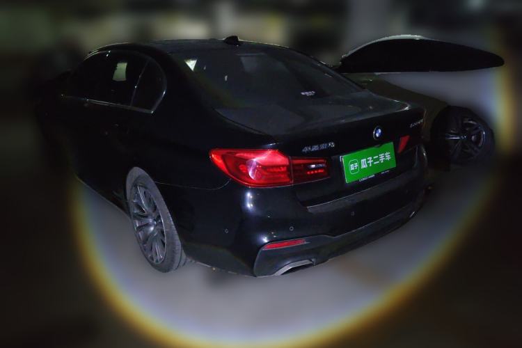Used BMW 5 Series 2020 530Li Luxury Edition M Sport Package Rear Left 45 Deg