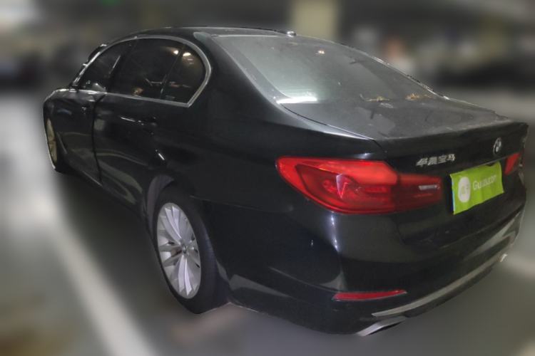 Used BMW 5 Series 2020 530Li Leading Edition Luxury Package Rear Left 45 Deg