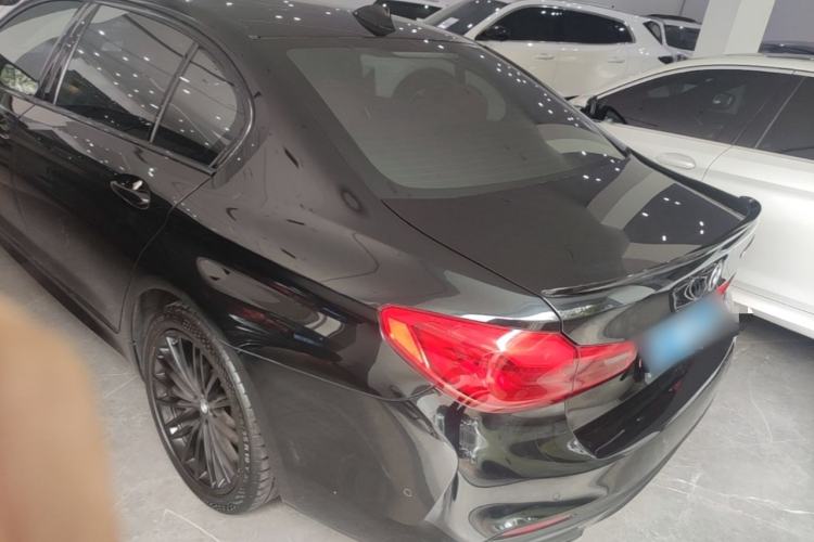 Used BMW 5 Series 2020 530Li Luxury Edition M Sport Package Rear Left 45 Deg