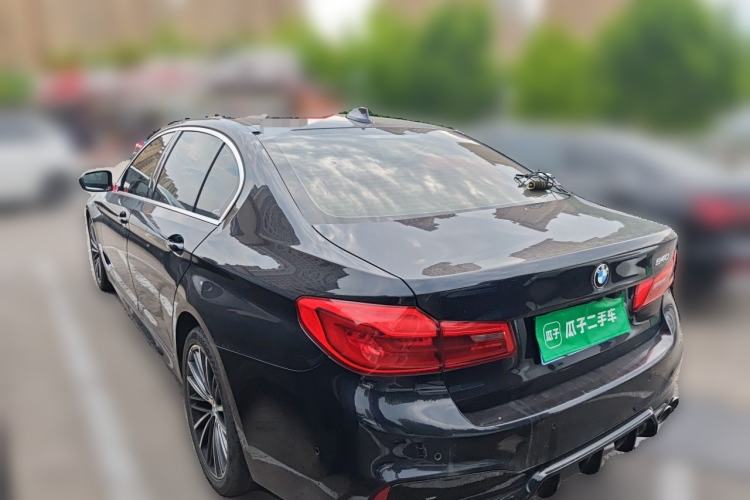 Used BMW 5 Series 2020 530Li Luxury Edition M Sport Package Rear Left 45 Deg