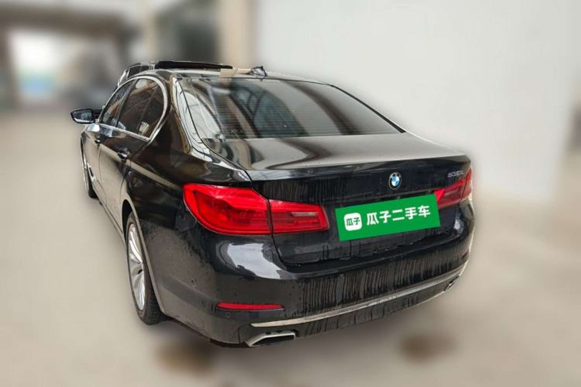 Used BMW 5 Series 2020 530Li Luxury Edition Premium Package Rear Left 45 Deg