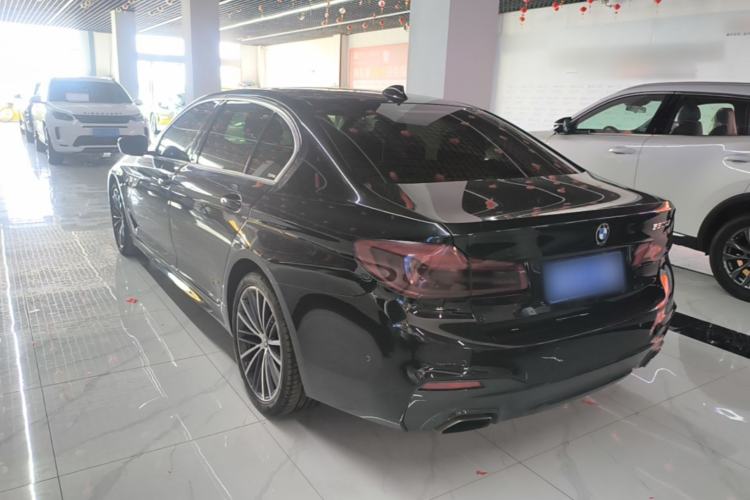 Used BMW 5 Series 2020 530Li Luxury Edition M Sport Package Rear Left 45 Deg