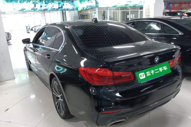 Used BMW 5 Series 2020 530Li Leading Model M Sport Package Rear Left 45 Deg
