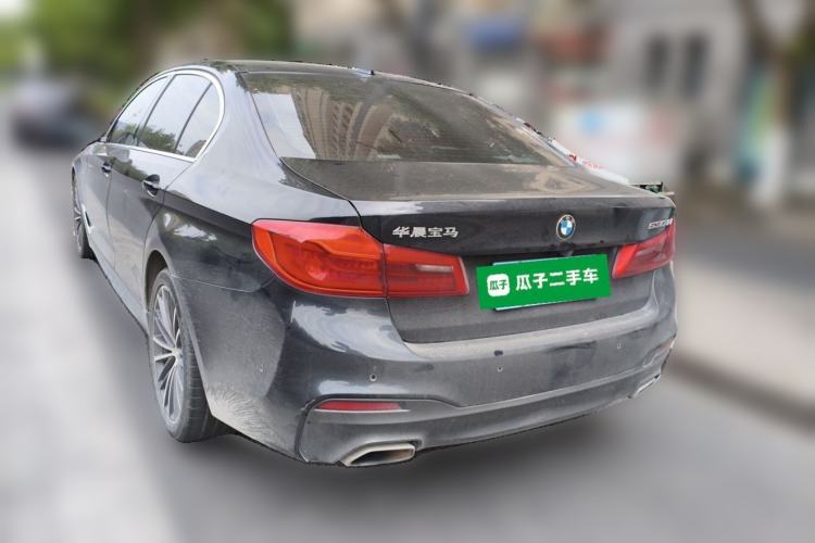 Used BMW 5 Series 2020 530Li Luxury Edition M Sport Package Rear Left 45 Deg