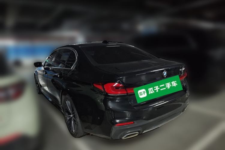 Used BMW 5 Series 2020 530Li Leading Model M Sport Package Rear Left 45 Deg