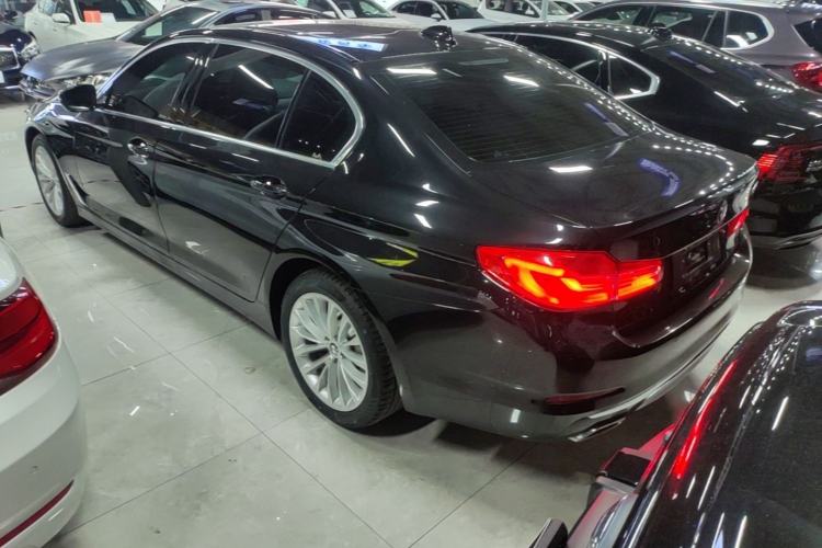 Used BMW 5 Series 2020 530Li Leading Edition Luxury Package Rear Left 45 Deg