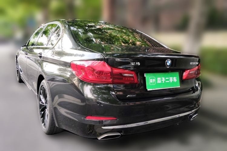 Used BMW 5 Series 2020 530Li xDrive Luxury Package Rear Left 45 Deg
