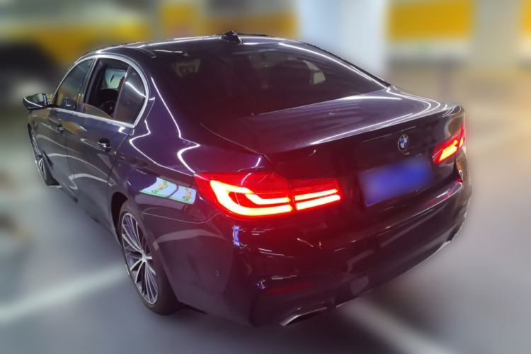 Used BMW 5 Series 2020 530Li Leading Model M Sport Package Rear Left 45 Deg